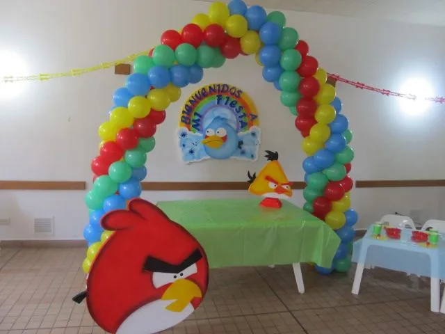 ANGRY BIRDS DECORACION FIESTAS INFANTILES |Fiestas infantiles y ...