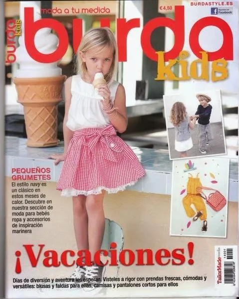 Anilegra moda para muñecas: Burda niños-verano -2014 -revista ...