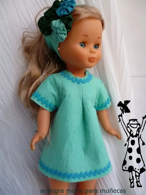Anilegra moda para muñecas: Mis modelos y patrones para Nancy