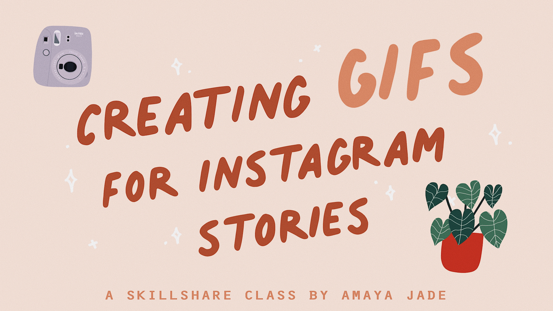 Animación en Procreate: crea GIF para historias de Instagram | Amaya Jade |  Skillshare