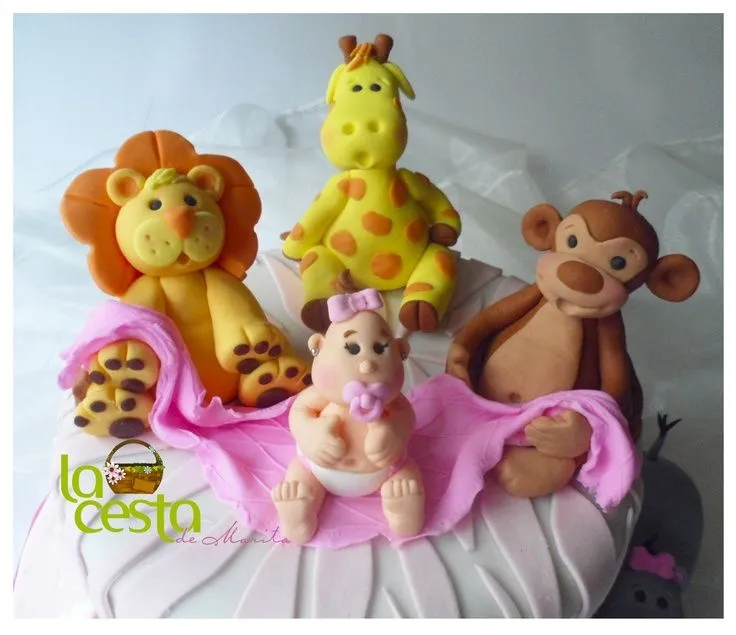 Animal print para Baby Shower, torta de La Cesta de Marita | Cakes ...