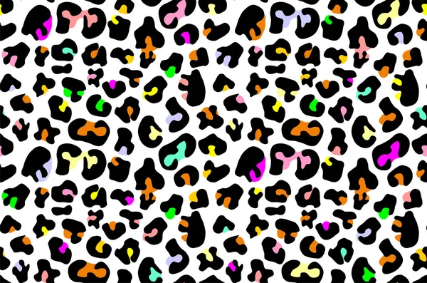 Animal print de leopardo con colores — Vector stock © hayaship ...