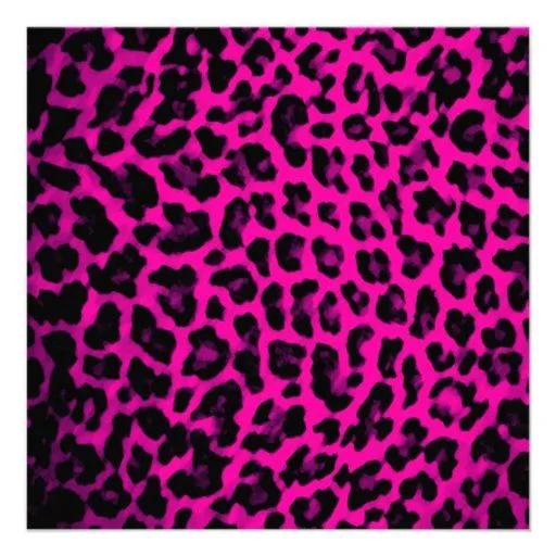 Imagenes de animal print de leopardo rosa - Imagui