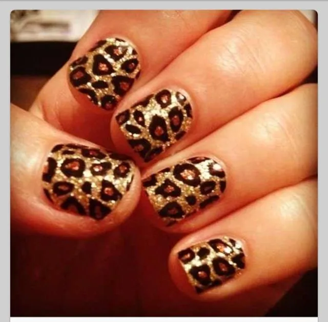 Animal print nails | Nail art ღ | Pinterest | Animal Prints ...
