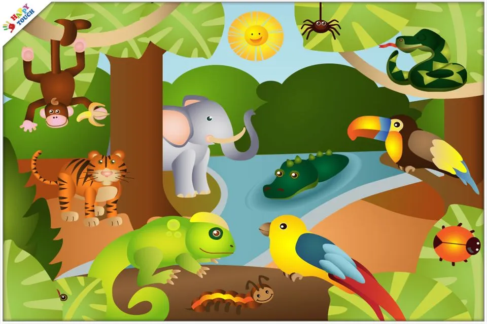 Animales Animados 2 - Juego para niños (por Happy Touch juegos ... Animales Animados 2 - Juego para niños (por Happy Touch juegos ...