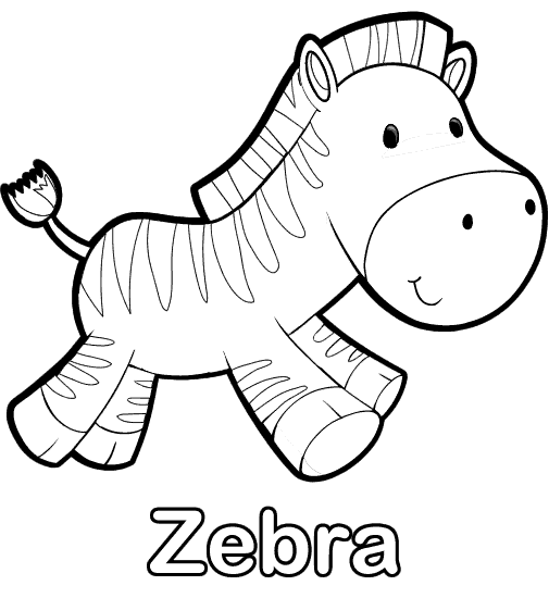 Zebra-para-colorear.gif