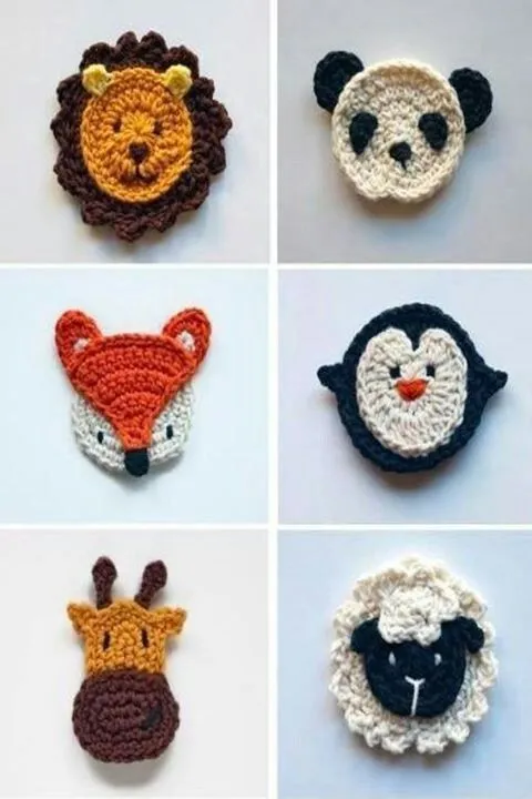 Animales de crochet | flores y animales tejidos | Pinterest