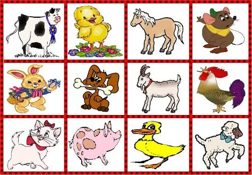 Dibujos animales domésticos para niños - Imagui