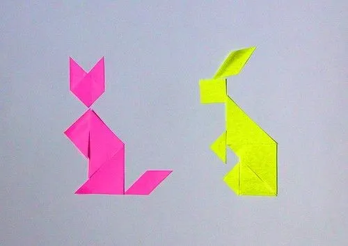 Animales con figuras geometricas - Imagui