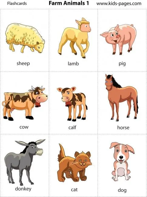 Animales de Granja (ESP-ENG) | Aprende Ingles Kids