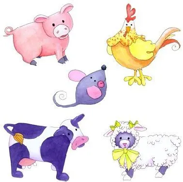 animales de la granja; Imagenes de