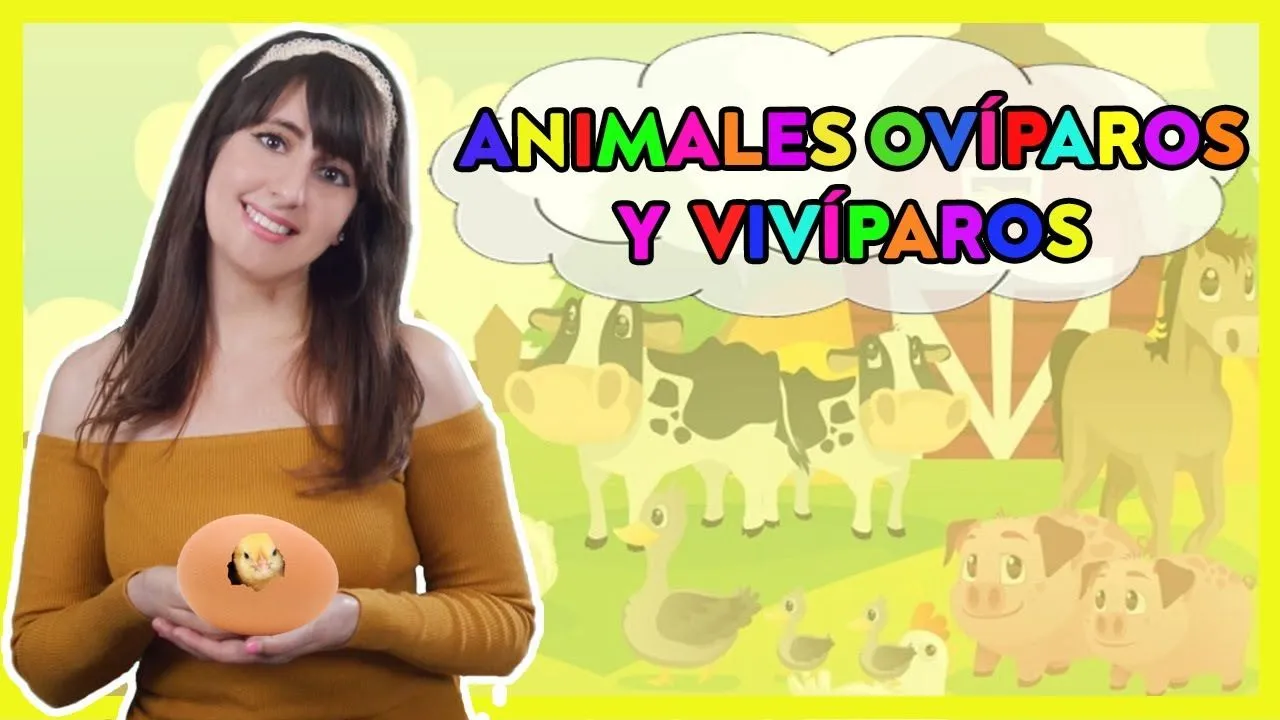 ANIMALES OVÍPAROS Y VIVÍPAROS - Historia Educativa - YouTube