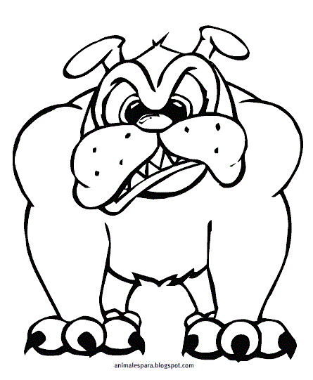 Bulldog para dibujar - Imagui