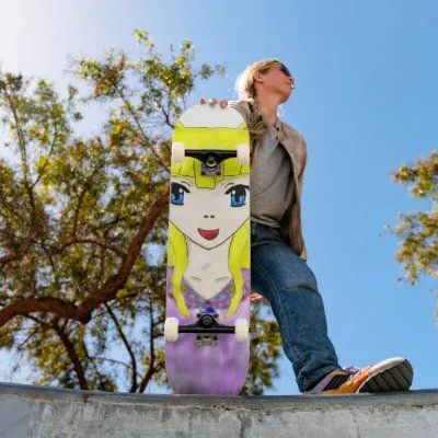 Anime Cat Girl Skate Boards - Zazzle.