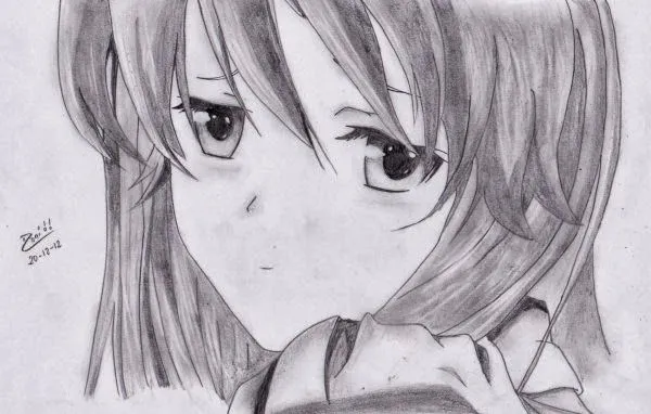Dibujos a lapiz anime de emos - Imagui