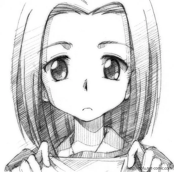 Dibujo de anime a lapiz facil - Imagui