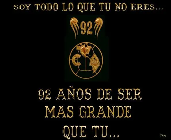 Aniversario 92 del Club América… |