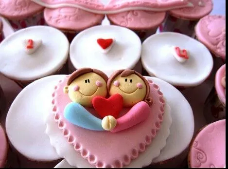 Aniversario on Pinterest | Cupcake, Fondant Cupcake Toppers and ...