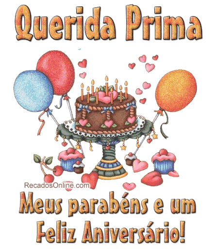 Aniversário de Prima - Imagens, Mensagens e Frases para Facebook Aniversário de Prima - Imagens, Mensagens e Frases para Facebook
