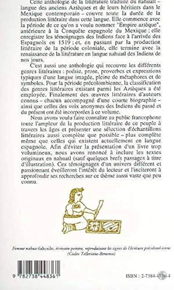Anthologie nahuatl (Recherches et documents Amériques latines) (French  Edition) : Leander, Birgitta: Amazon.com.mx: Libros