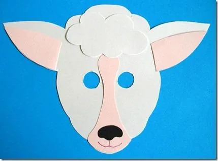 Como hacer mascara de oveja en foami - Imagui