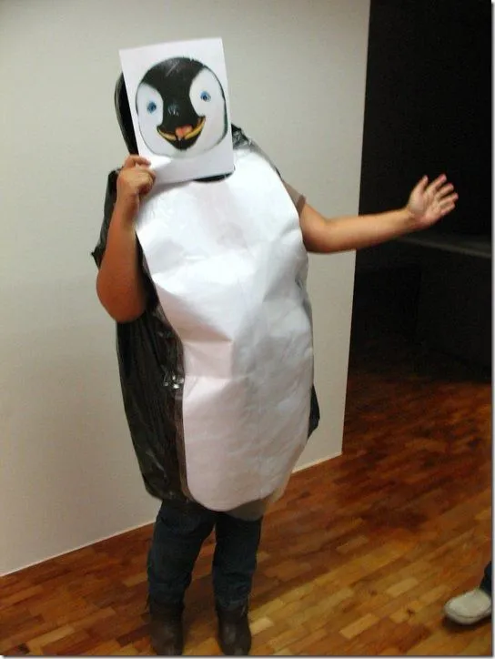 Como hacer mascara de pinguino - Imagui