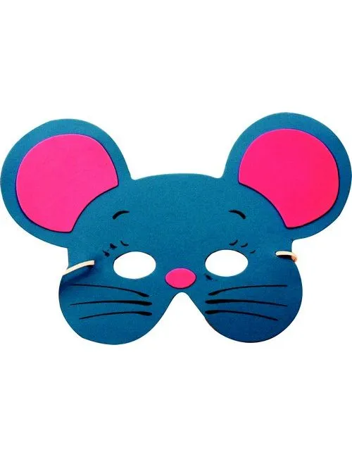 Cómo hacer una mascara de raton para niños - Imagui
