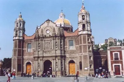 Antigua Basílica de La Virgen de Guadalupe. Ciudad de México ...