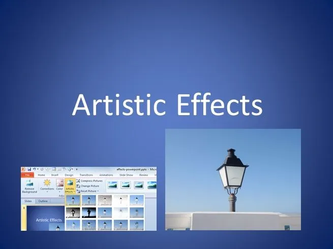 Aplicar Efectos Artísticos en PowerPoint 2010 : : Plantillas Power ...