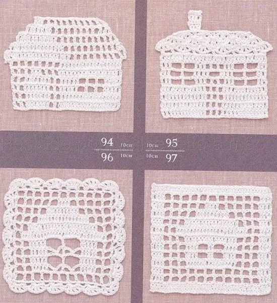 Application Crochet Diagrama - Teresa Restegui http://www ...