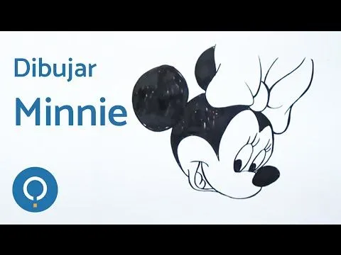 Aprende a dibujar la cara de Minnie Mouse. - YouTube