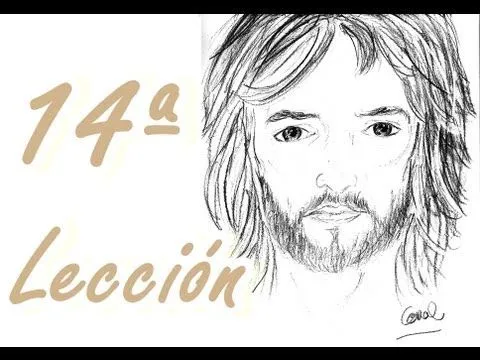 APRENDE A DIBUJAR, ES FÁCIL! 14ª Lección - Retrato de Jesús/Cristo ...