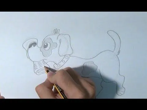 Aprende a dibujar un perro - YouTube