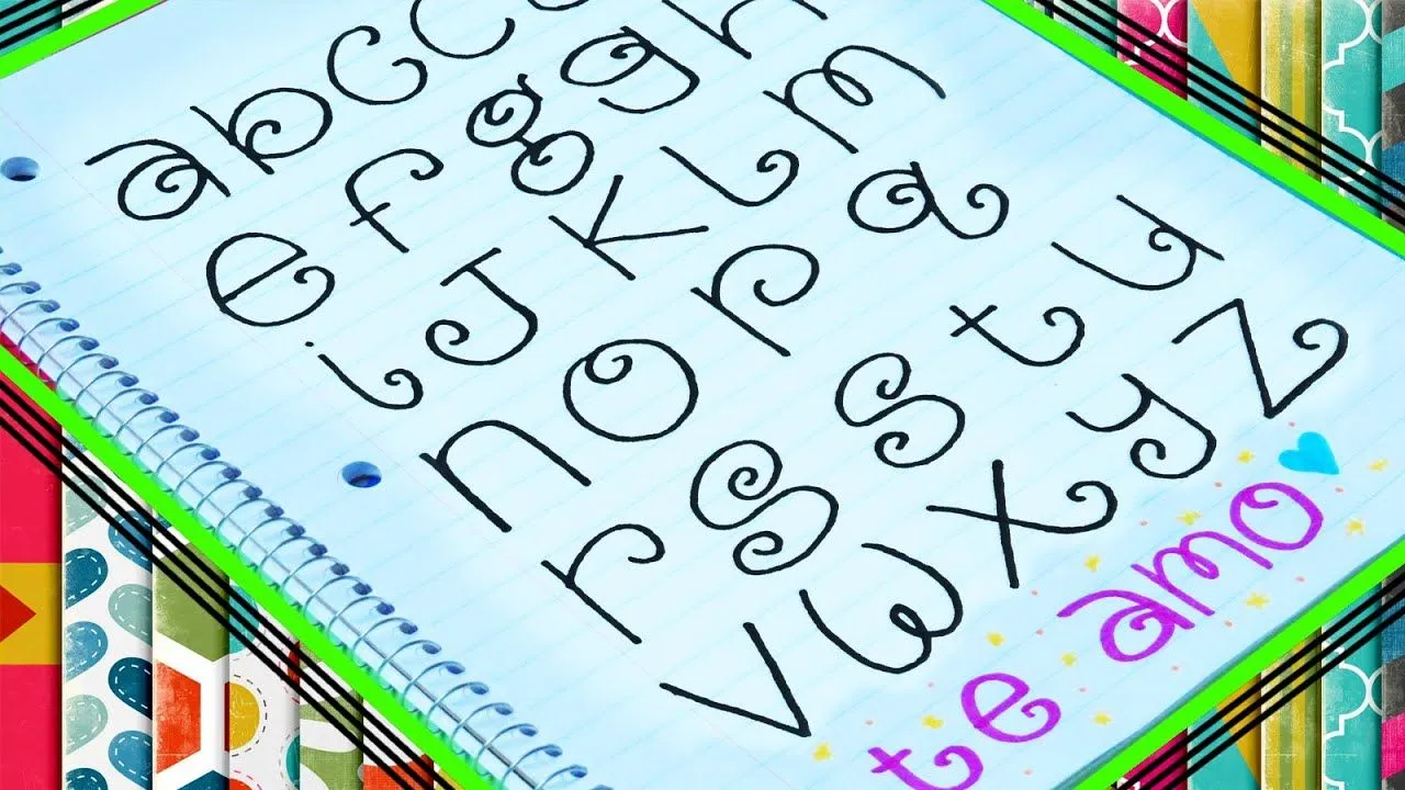 APRENDE LETRAS BONITAS ♥♥♥// MARIANA - YouTube APRENDE LETRAS BONITAS ♥♥♥// MARIANA - YouTube
