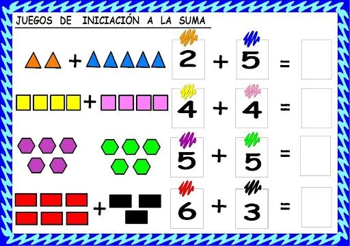 APRENDE A SUMAR CON ESTOS JUEGOS DE SUMAS PARA NIÑOS APRENDE A SUMAR CON ESTOS JUEGOS DE SUMAS PARA NIÑOS
