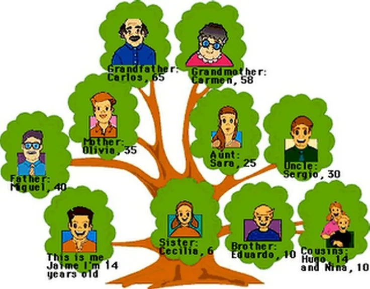 árbol de la familia | Familia | Pinterest