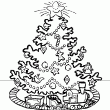 ... por debajo el árbol de Navidad. - Dibujos de Navidad para imprimir ... por debajo el árbol de Navidad. - Dibujos de Navidad para imprimir
