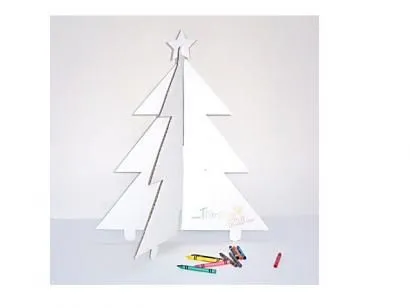 Arbol de Navidad para pintar y decorar | Regalos para niños