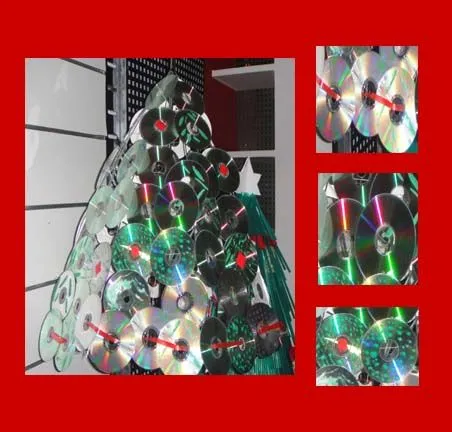 arbol de navidad reciclable | escaparating