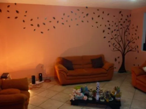 arboles pintados en pared | mi casa | Pinterest