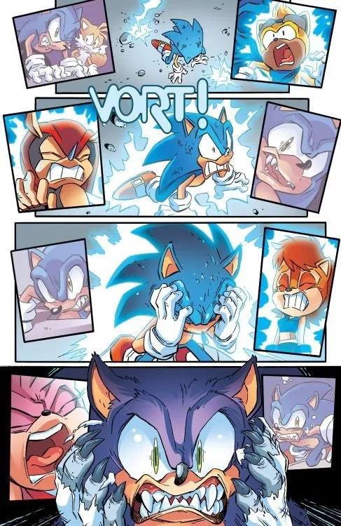 Archie Sonic The Hedgehog #271 Off-Panel | Sonic Archie Comics ...