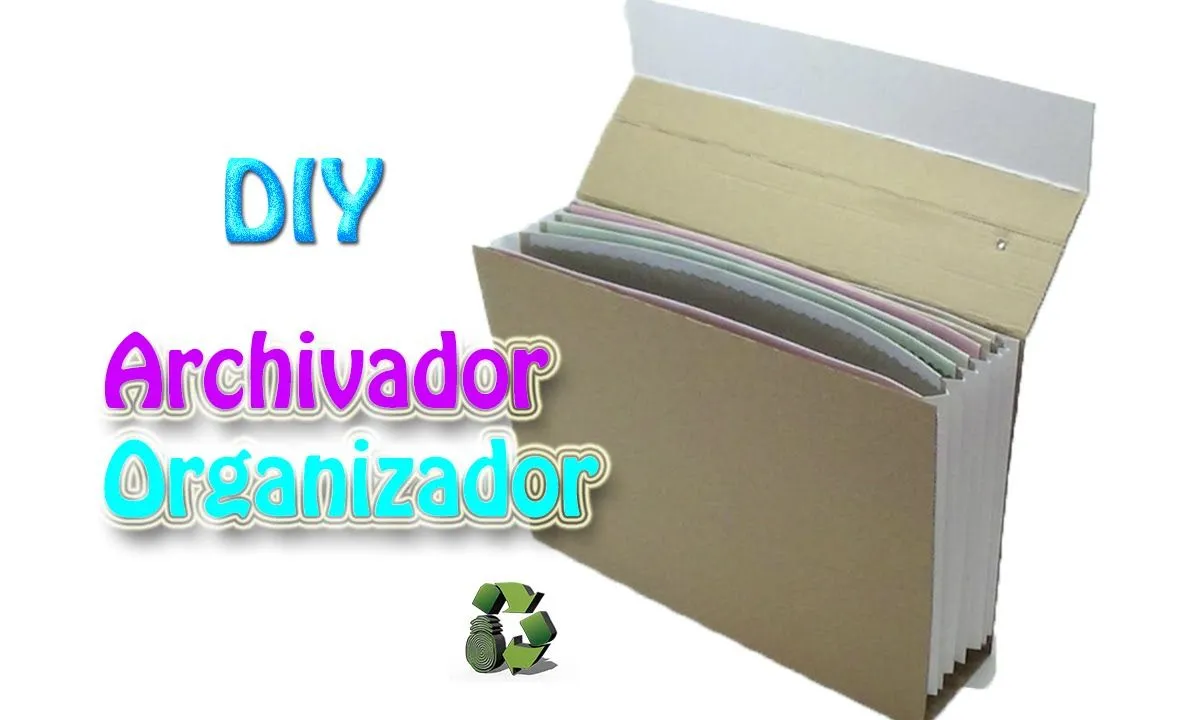 Como hacer una archivador (Reciclaje) Ecobrisa - YouTube Como hacer una archivador (Reciclaje) Ecobrisa - YouTube