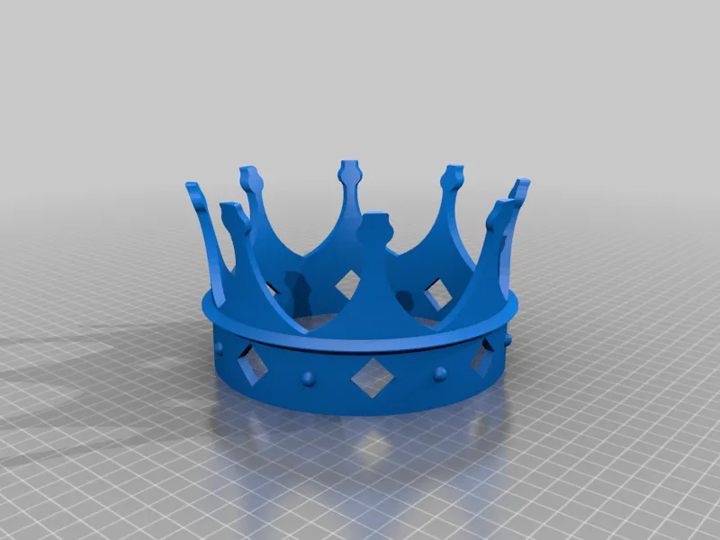 Archivo STL gratis Corona del Rey・Modelo para descargar y imprimir en  3D・Cults