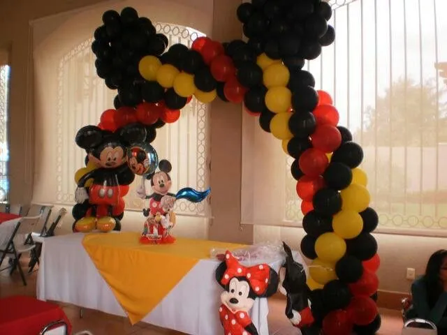 Arco mikey | party Mickey & mimi ideas y más | Pinterest