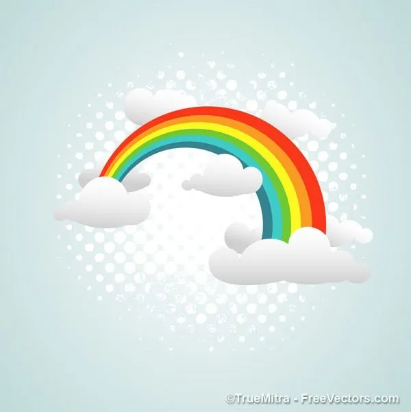 Arco iris de las nubes, cielo | Descargar Fotos gratis