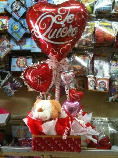 Arreglos con globos para San Valentín - Imagui