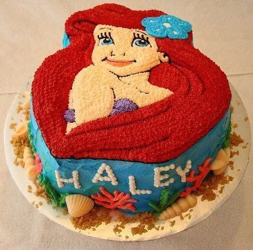 Ariel Mala sirena torta od strane South Florida torta Gospe ...