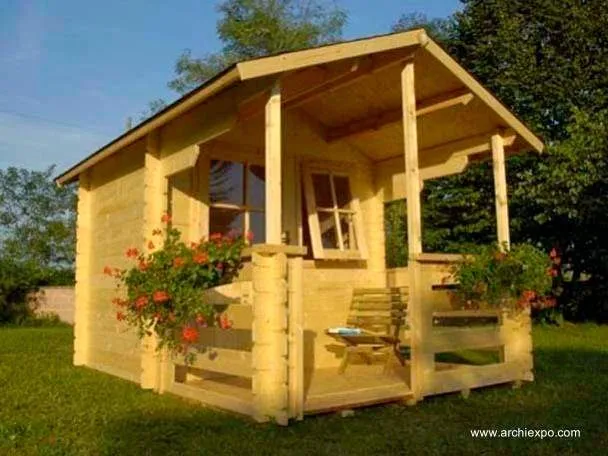 Arquitectura de Casas: 16 modelos de casitas de madera para el jardín.