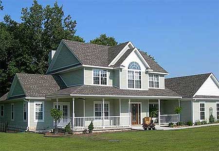 Arquitectura de Casas: Casas campestres americanas. Arquitectura de Casas: Casas campestres americanas.