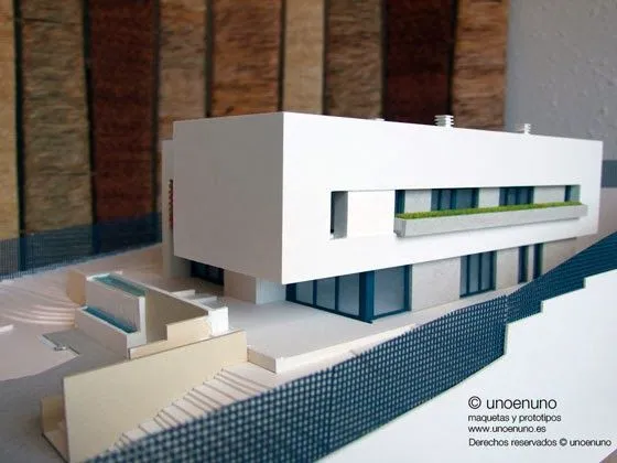 Arquitectura de Casas: Maquetas de arquitectura contemporánea en ...